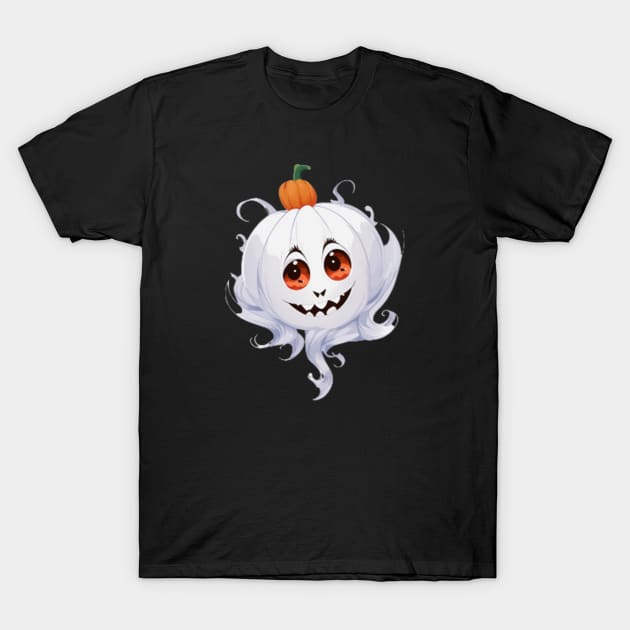 A funny halloween boo pumpkin T-Shirt by halazidan